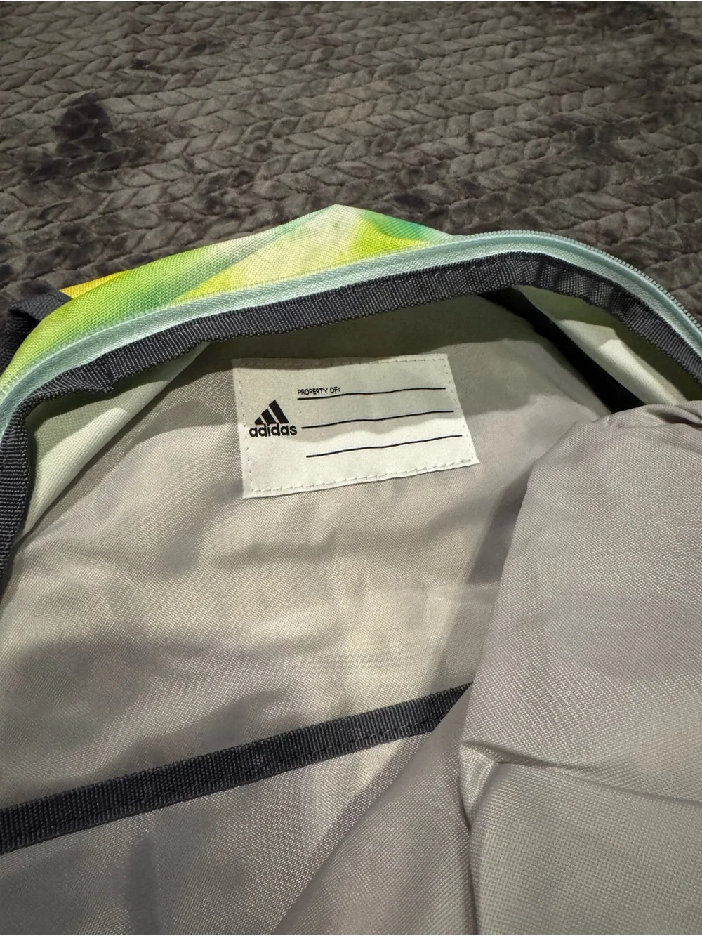 Adidas Tie-Dye Backpack in Rainbow
